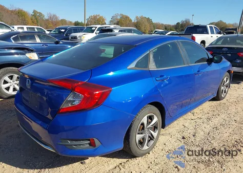 2019 Honda Civic Lx из США, поврежденный, VIN 19XFC2F63KE018205